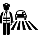 Traffic control volunteers 